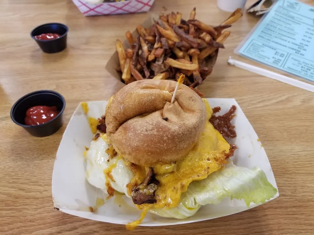 Bacon Cheddar Cheese Burger